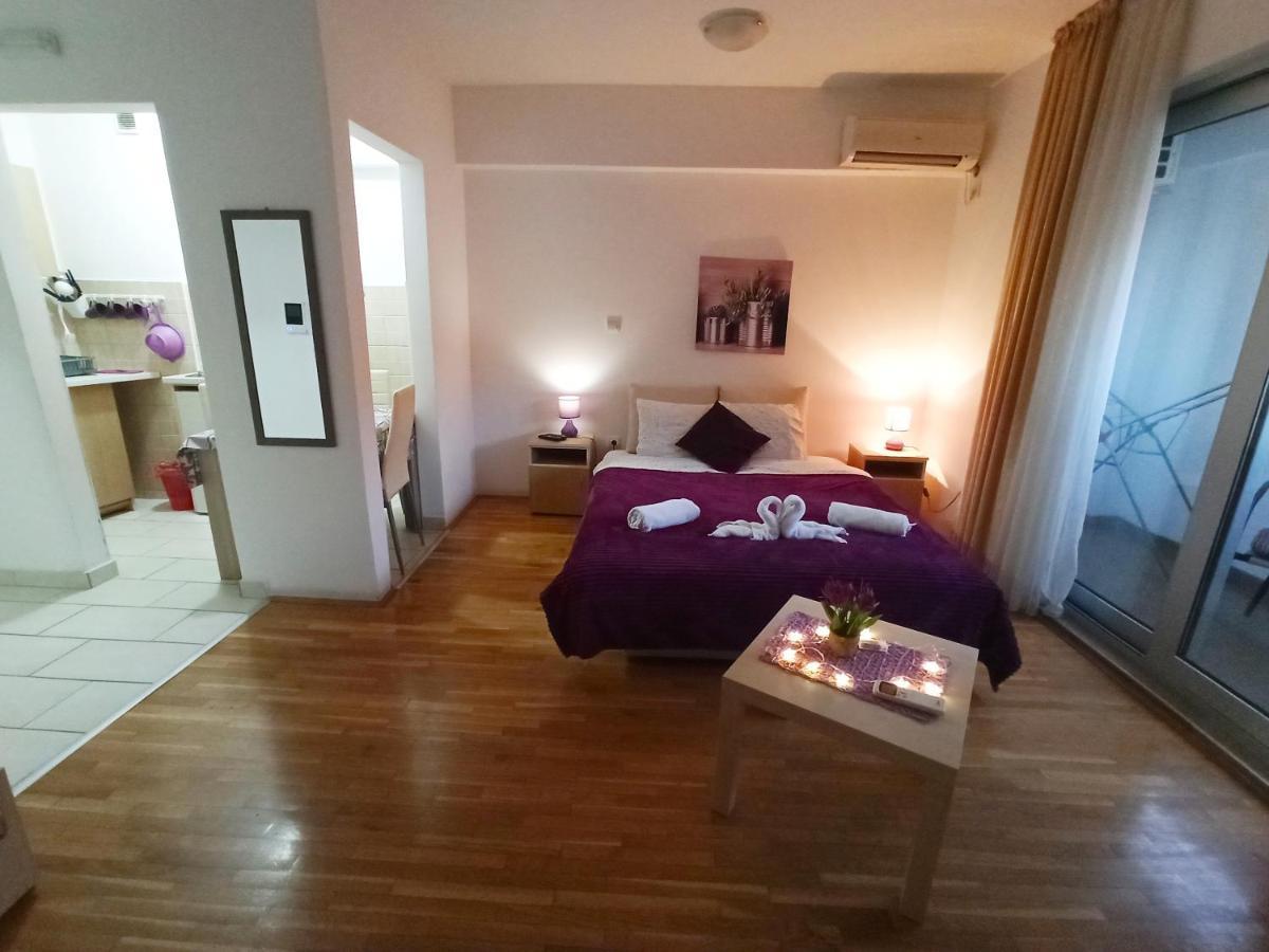 Apartments Mitende Budva Bagian luar foto