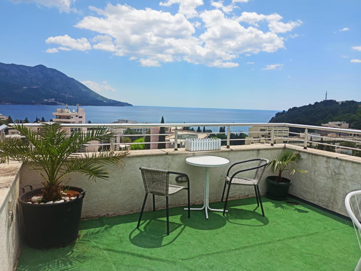 Apartments Mitende Budva Bagian luar foto